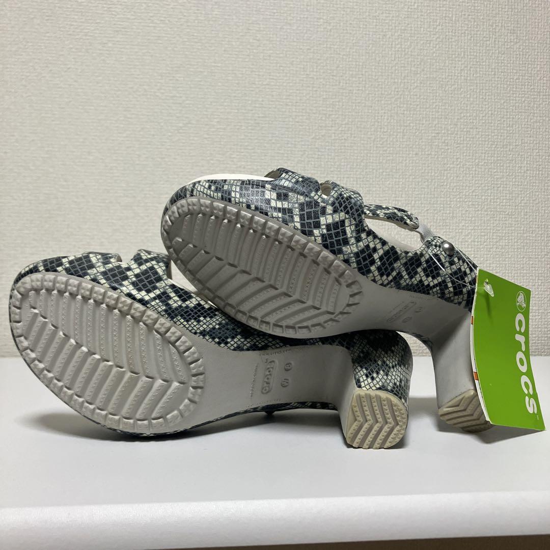 crocs クロックス サイプラス ヒールサンダル W8 激レア美品！CROCS クロックス ヒールサンダル サイプラス