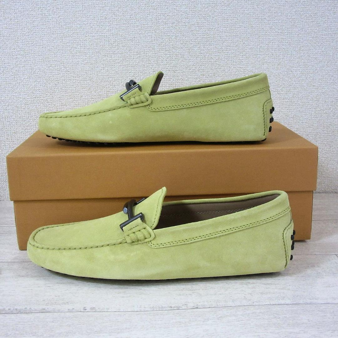 新品 TOD'S ゴンミーニ ドライビングシューズ 黄色 UK6.5 25.5