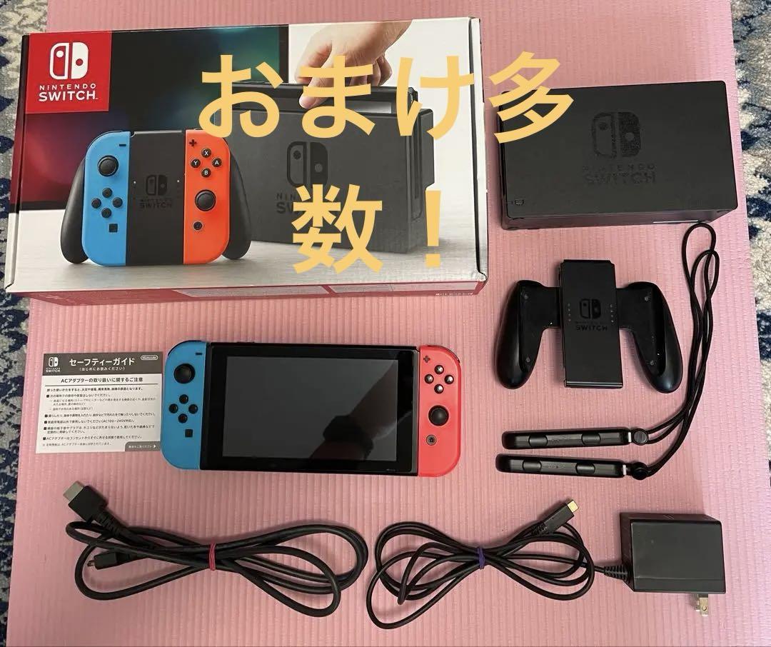 <購入当時の備品など、フル装備>Nintendo Switch 本体 Switch本体 | 任天堂 Nintendo Switch ニンテンドースイッチ HAD
