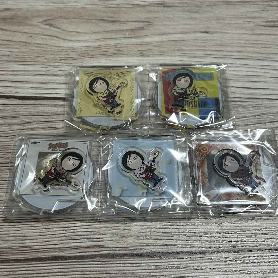 山下達郎 アクリルスタンド melodies シュガーベイブ ガチャ　５種