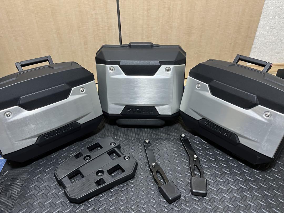 Vストローム250パニアケース フルセット