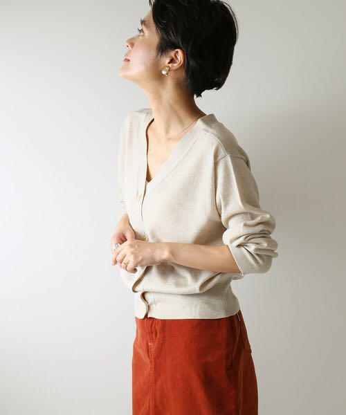 Spick&Span◆ITALY WOOL 2WAY Vカーディガン Spick&Span◇ITALY WOOL 2WAY Vカーディガン - メルカリ