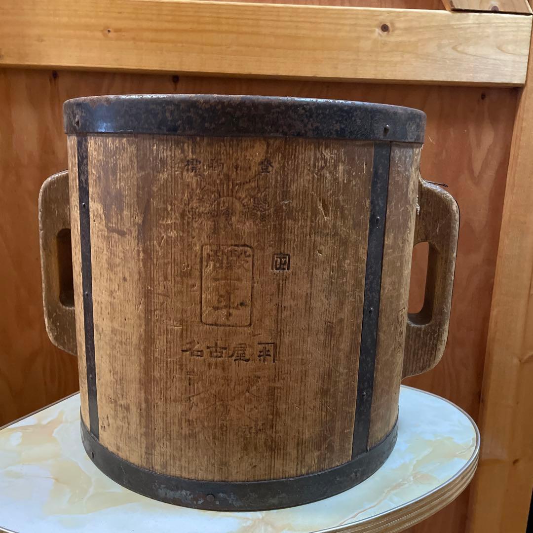 大正　昭和　レトロ 一斗枡 一斗樽　古道具 アンティーク　シャビー　ヴィンテージ