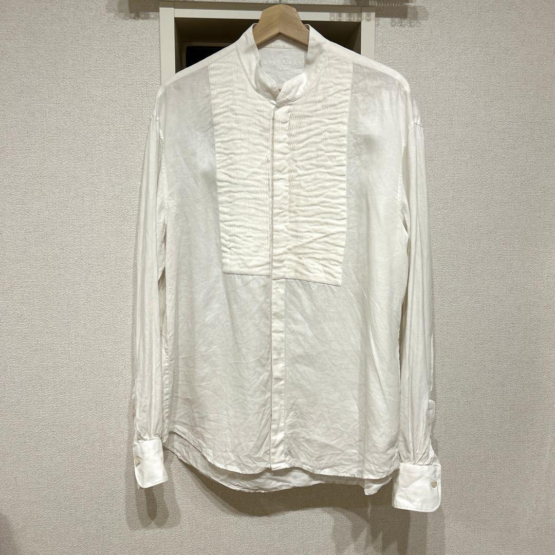 Bourrinne Paris X ピンタック リネン シャツ