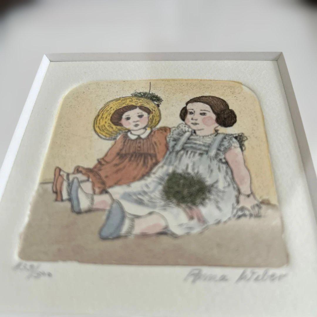 銅版画　Runa Weber ドイツ