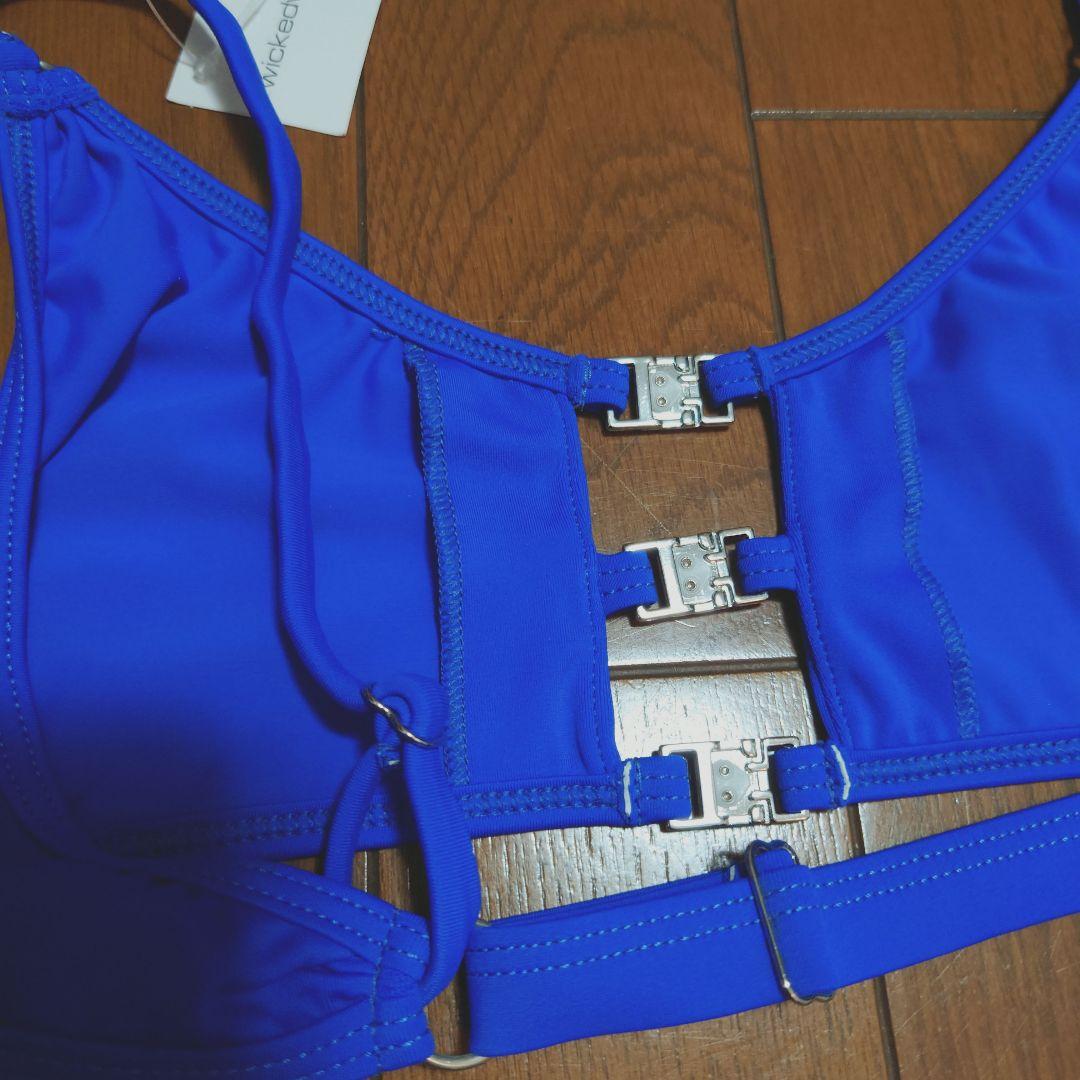 wicked weasel 青ビキニ水着