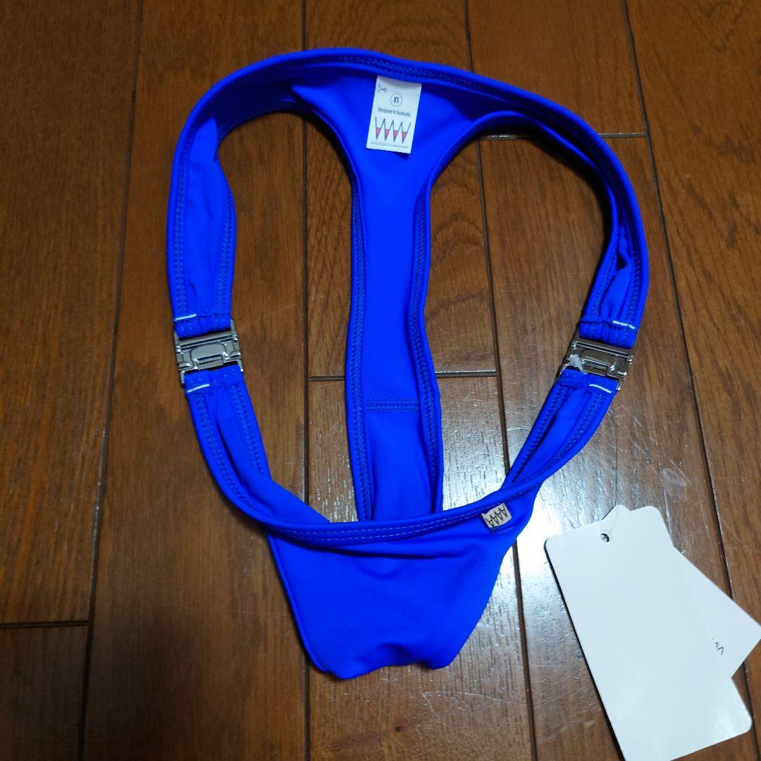 wicked weasel 青ビキニ水着