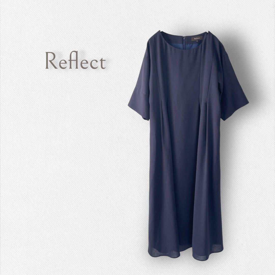 E6050Y【Reflect/リフレクト】タックフォーマル ロングワンピース