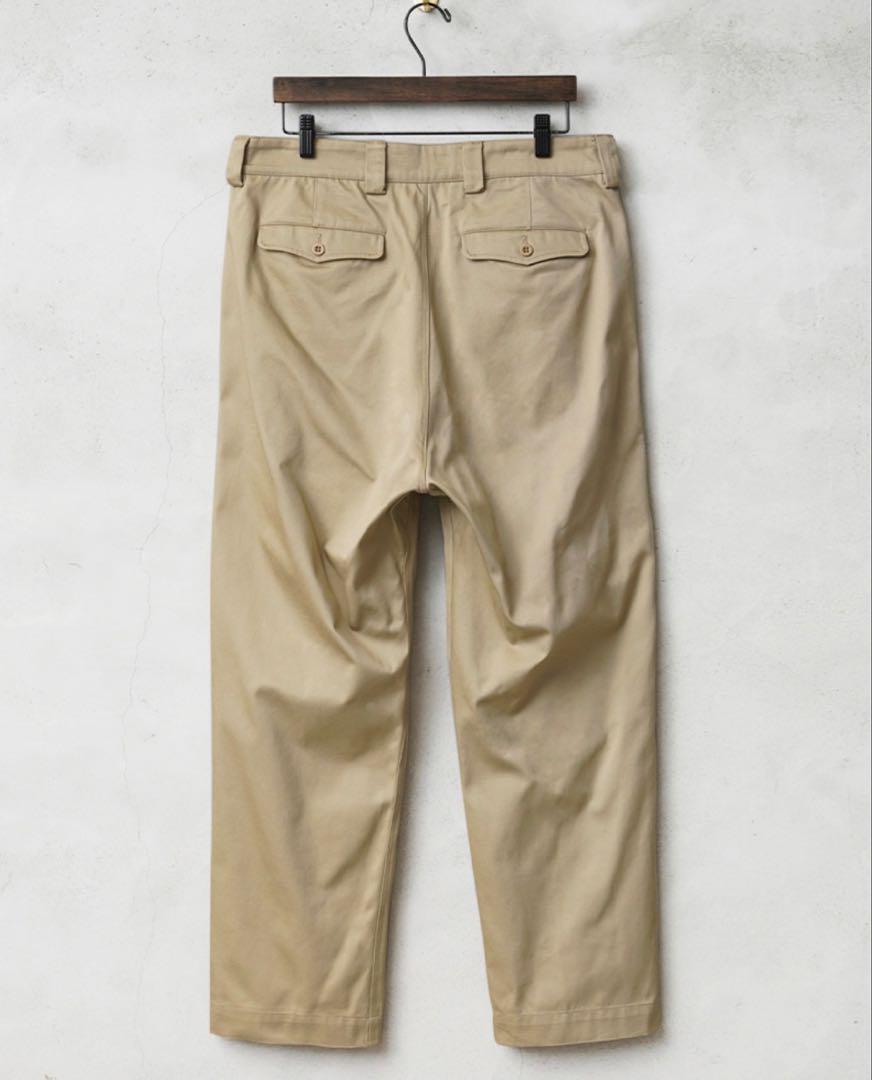 2XLフランス軍1950～60年M-52ヴィンテージツータックチノWAIPER