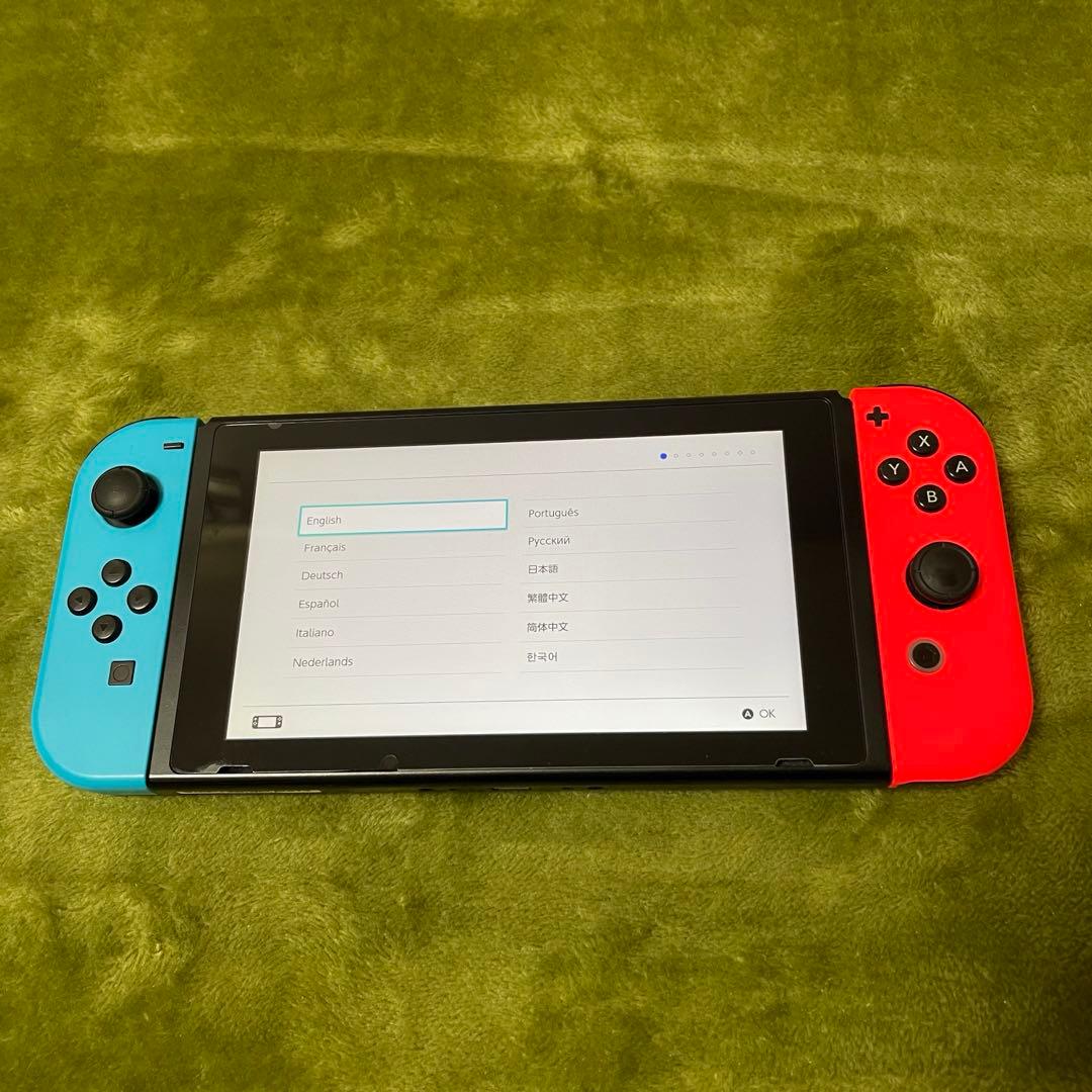 Nintendo Switch 本体 青/赤