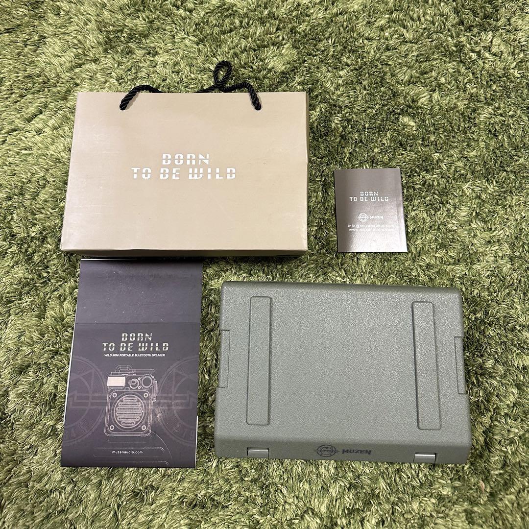 MUZEN WILD MINI JUNGLE GREEN スピーカー