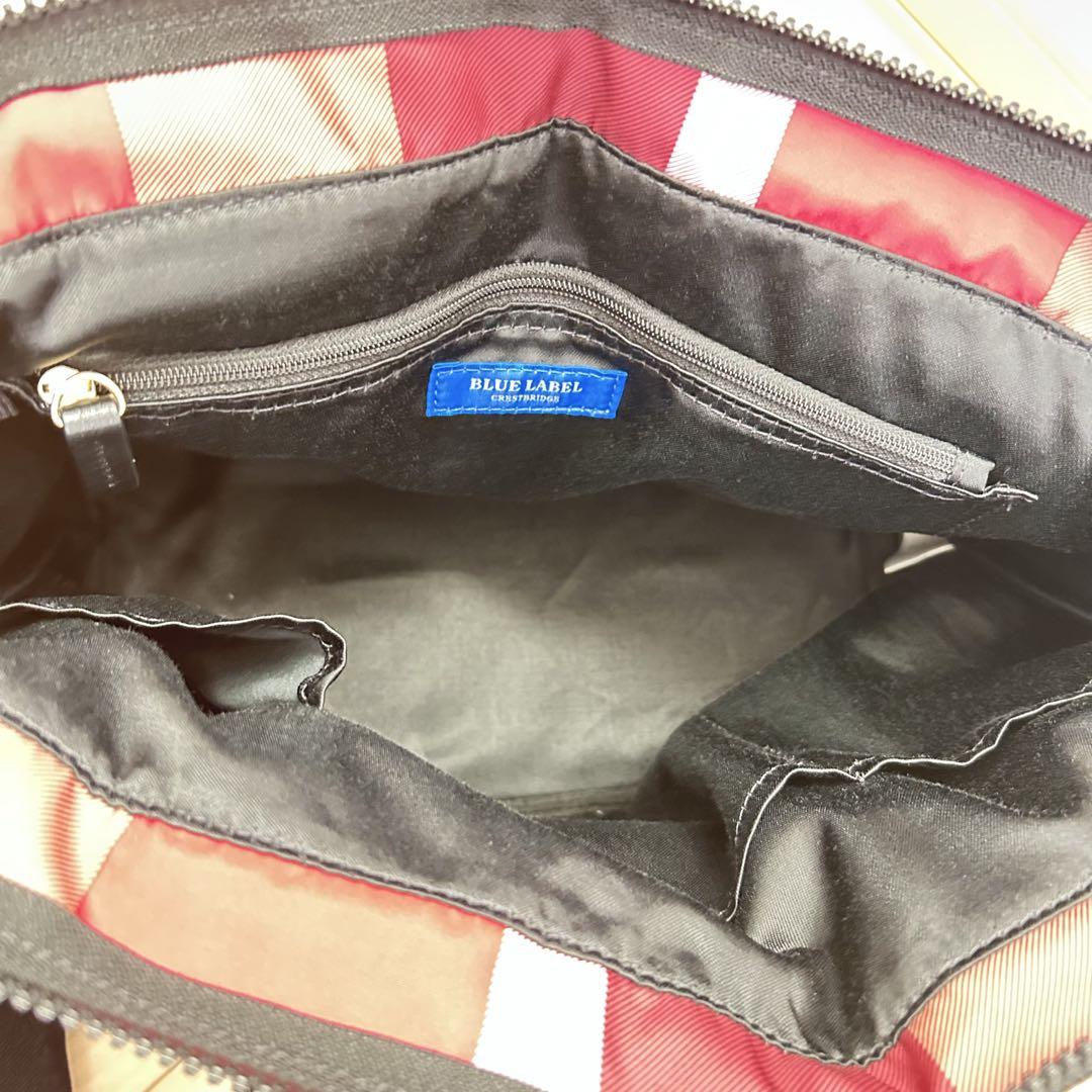 BLUE LABEL CRESTBRIDGE チェック柄トートバッグ