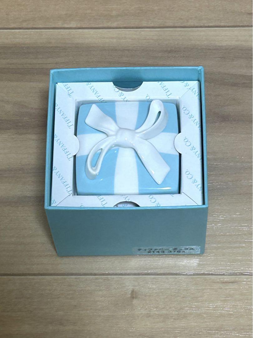 ⭐︎値下げ⭐︎【美品】【廃盤品】Tiffany&Co. ミニブルーボウボックス