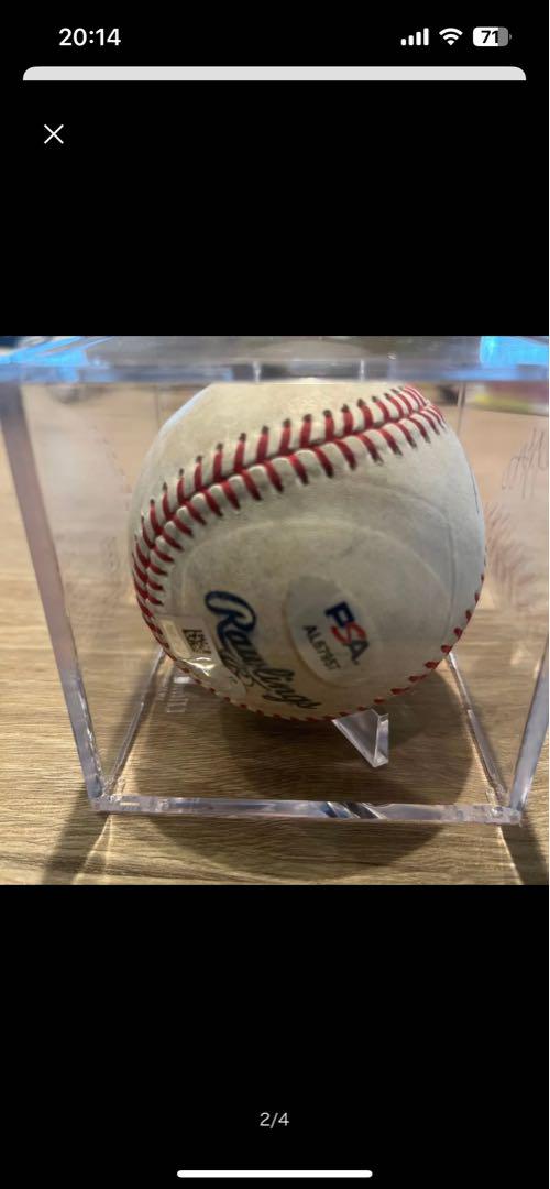 Mookie Betts直筆サイン入りMLB公式実使用ボール