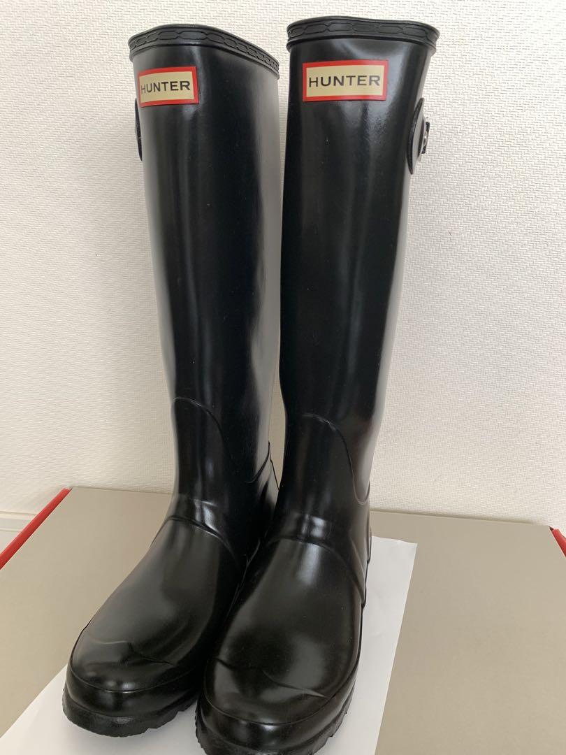ハンター　レインブーツ　23cm ブラック