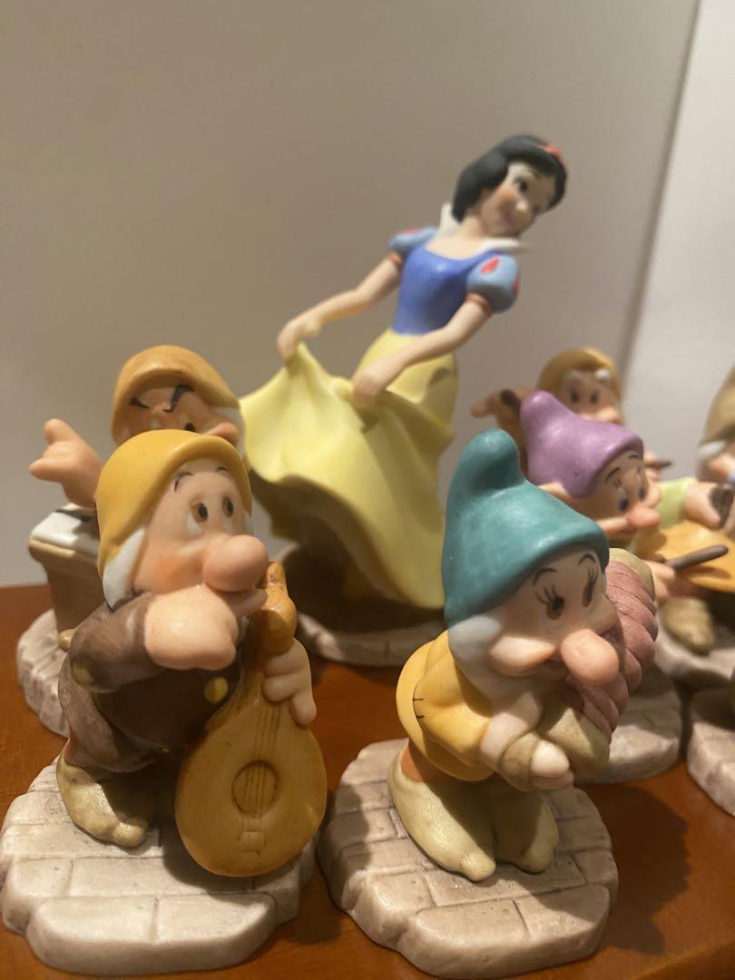 ディズニー陶器製 白雪姫と7人の小人
