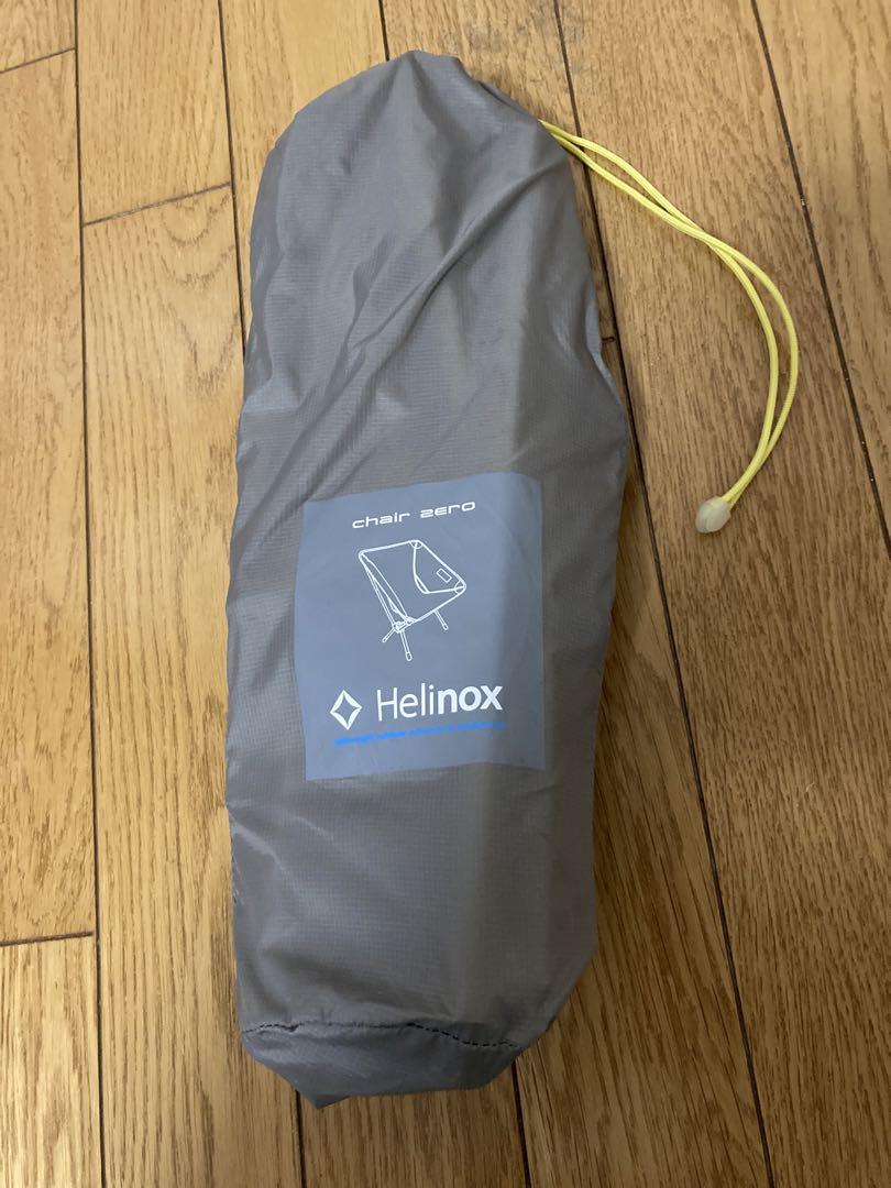 【美品】Helinox(ヘリノックス) チェアゼロ グレー　超軽量