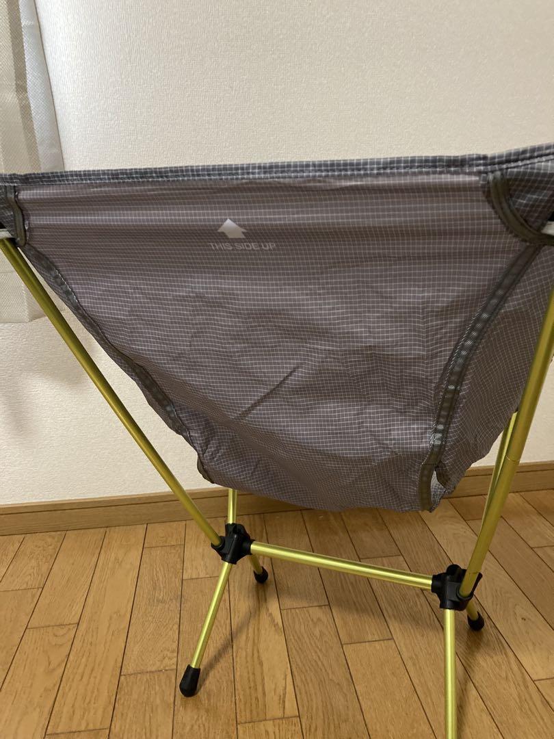【美品】Helinox(ヘリノックス) チェアゼロ グレー　超軽量