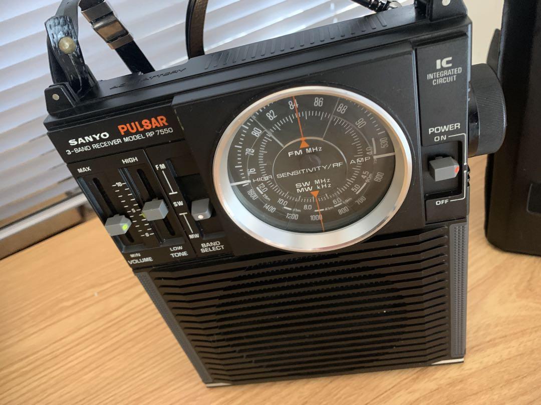ラジオ・コンポ Sanyo Pulsar model RP 7550