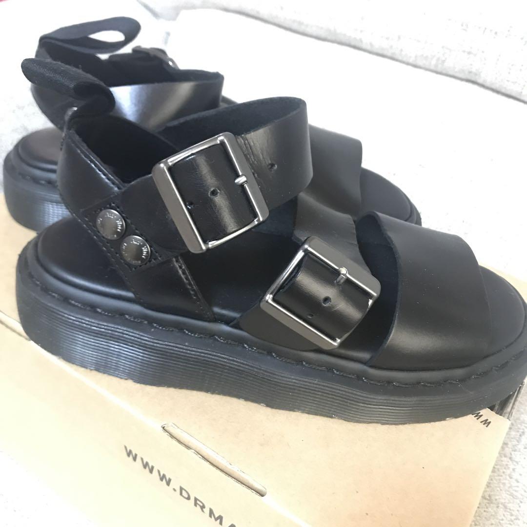 未使用 Dr.Martens GRYPHONサンダル 黒 ブラック サイズ3