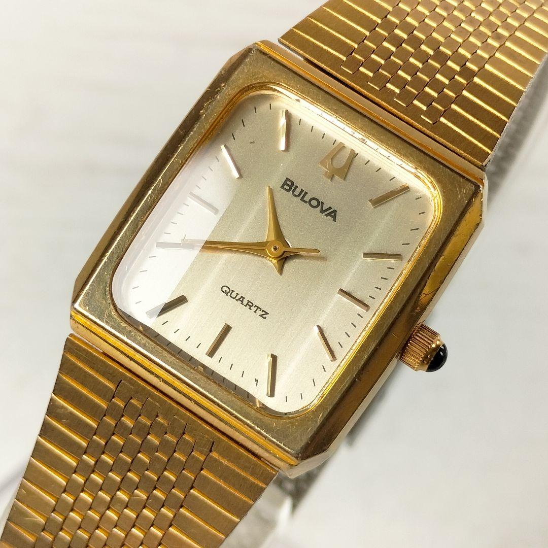 ブローバ　レディース　カットガラス　3972404 クオーツ稼働品