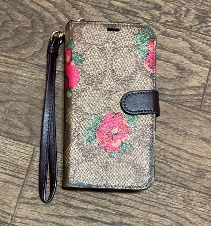 iPhoneⅩ ケース COACH