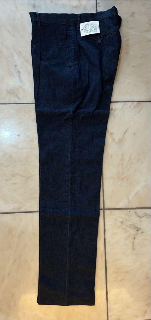 ISHIZU OFFICE デニムスラックス ウエスト91cm