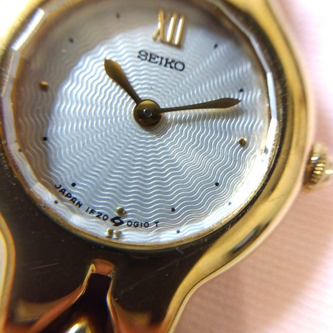 SEIKO レディース腕時計 ブレスレット ルビー