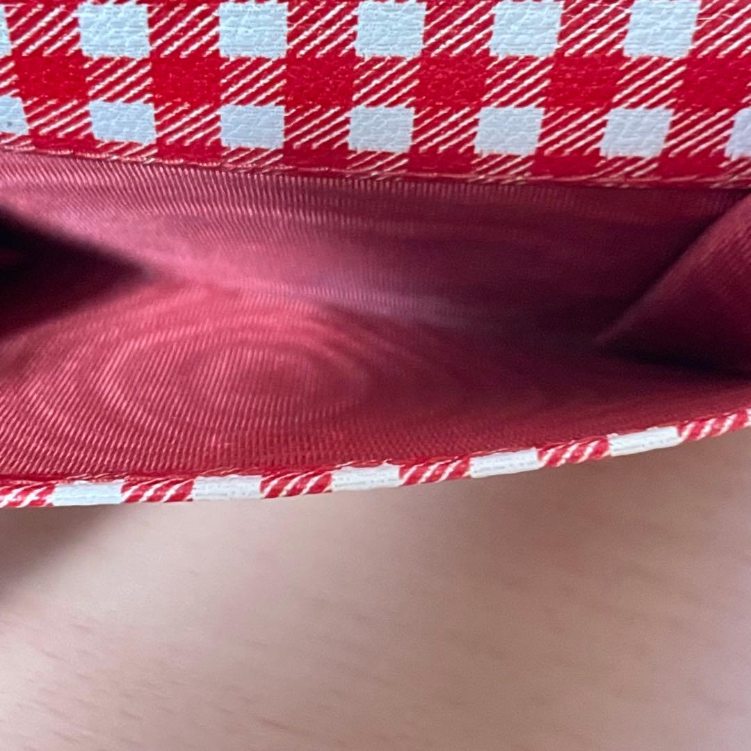 ミュウミュウギンガムチェック二つ折り財布 RFID搭載❣️ ミュウミュウギンガムチェック二つ折り財布 RFID搭載❣️ - メルカリ