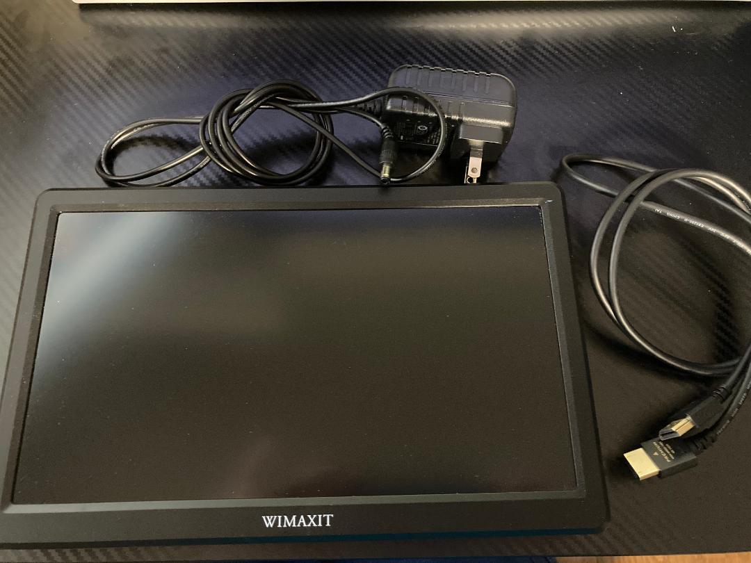 WIMAXIT 10.1インチ モニター HDMI VGA 入力IPS液晶パネル