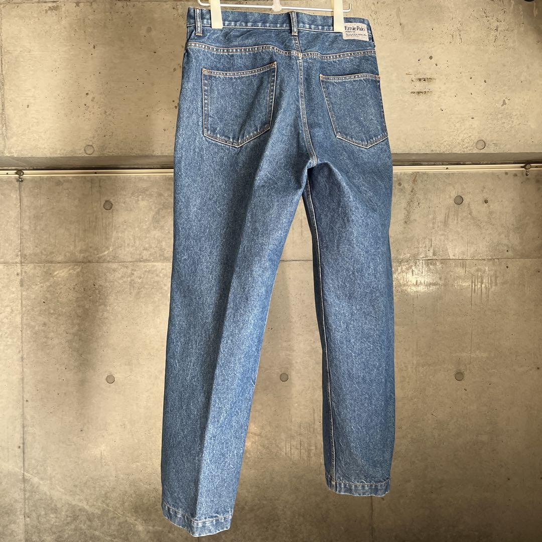 パンツ Ernie Palo Two Tuck Tapered Denim Pants