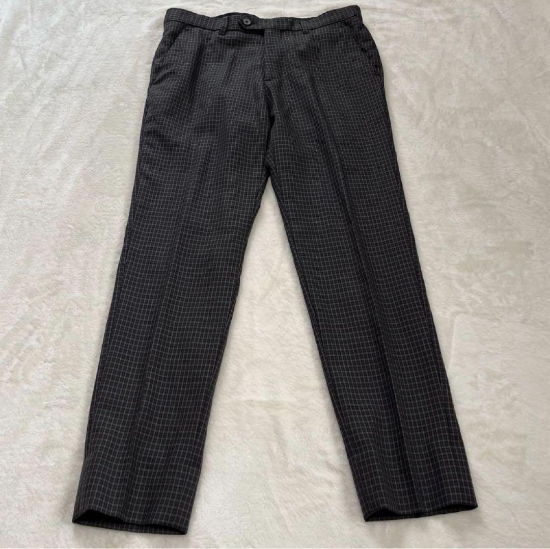 UNITED TOKYO スーツセットアップ チェック ジャケットL パンツM UNITED TOKYO スーツセットアップ チェック ジャケットL パンツM