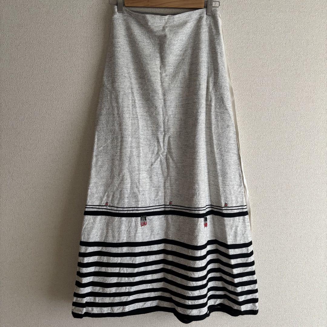 vintage wrap skirt /コットン/ラップスカート/eski vintage wrap skirt /コットン/ラップスカート/eski - メルカリ
