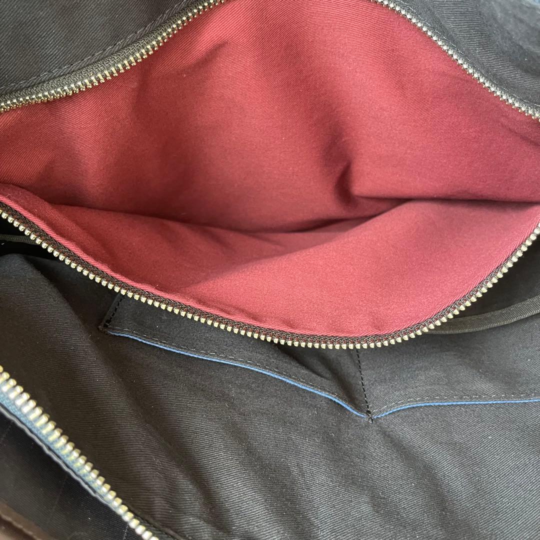 Paul Smith 2WAY ショルダーバッグ ナイロン レザー ネイビー Paul Smith 2WAY ショルダーバッグ ナイロン レザー ネイビー