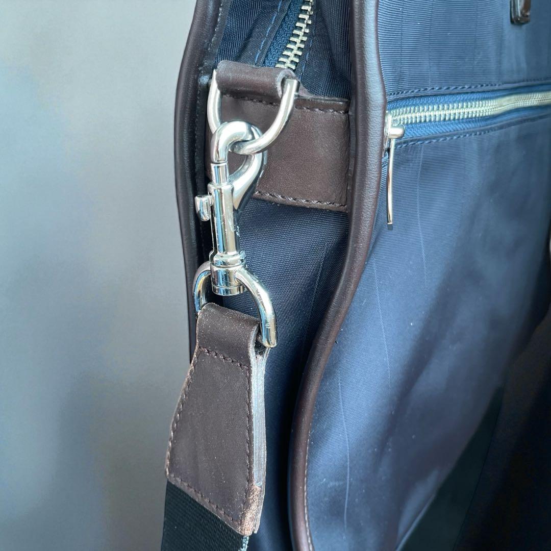 Paul Smith 2WAY ショルダーバッグ ナイロン レザー ネイビー Paul Smith 2WAY ショルダーバッグ ナイロン レザー ネイビー