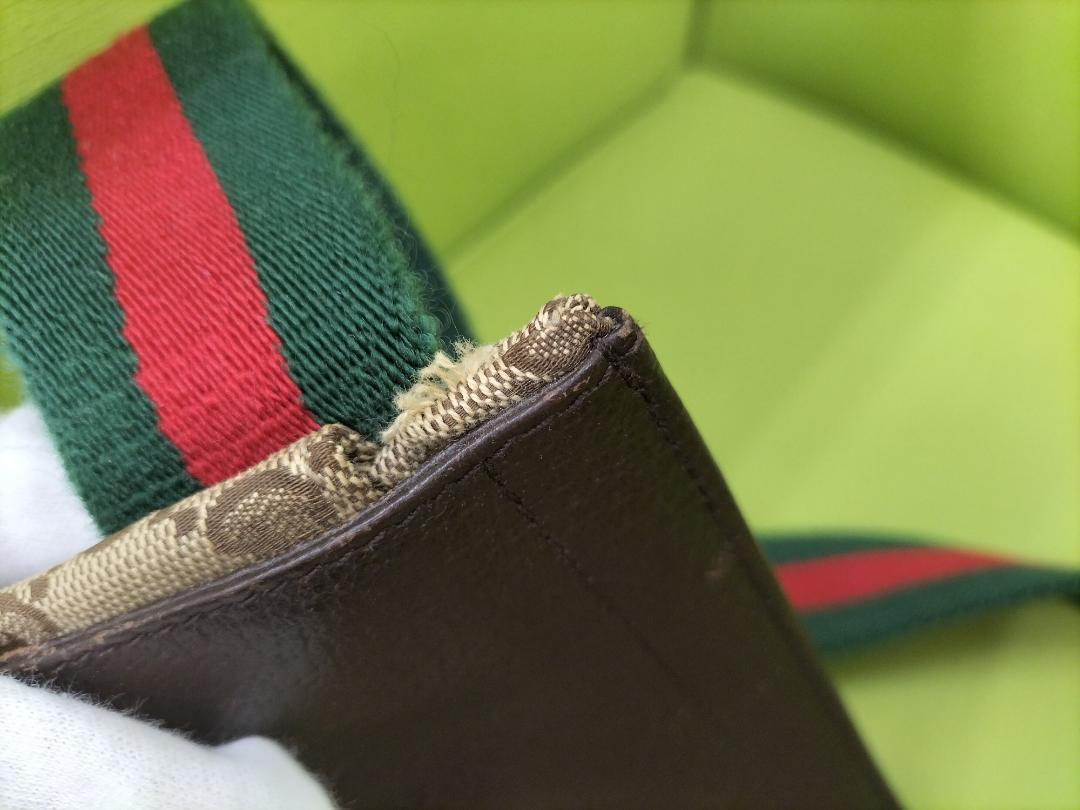 GUCCI グッチ ボディバッグ ウエストポーチ GG柄