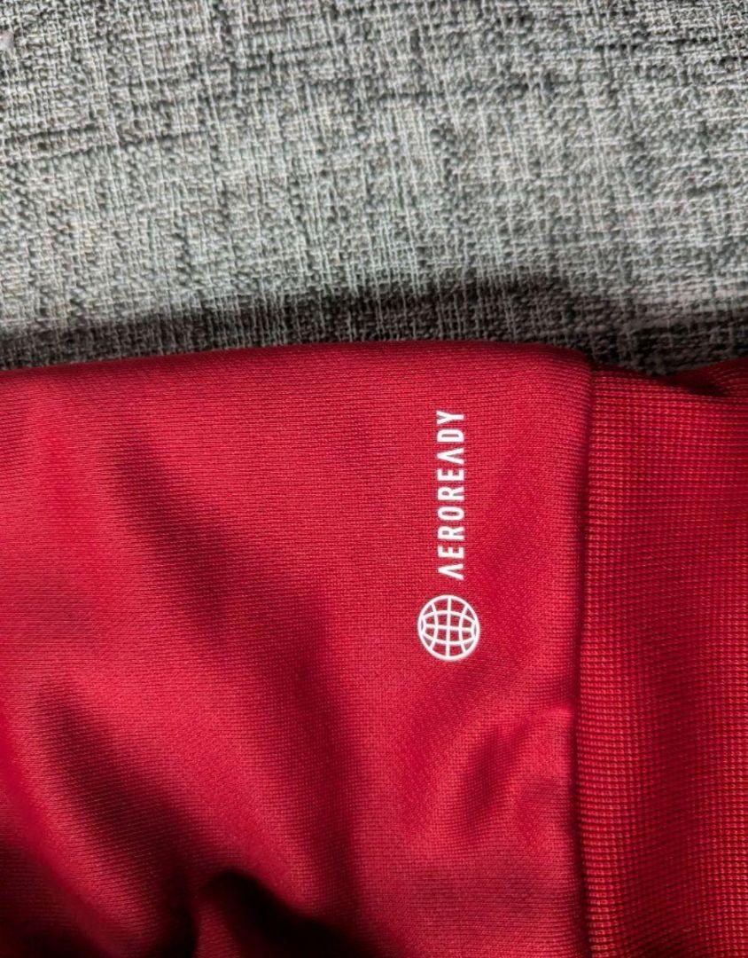 【非売品】アディダス 赤ジャージ AEROREADY XL 上下 SAMPLE