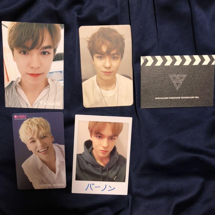 seventeen バーノン　ハンソル　トレカ SEVENTEEN セブチ バーノン ハンソル トレカ