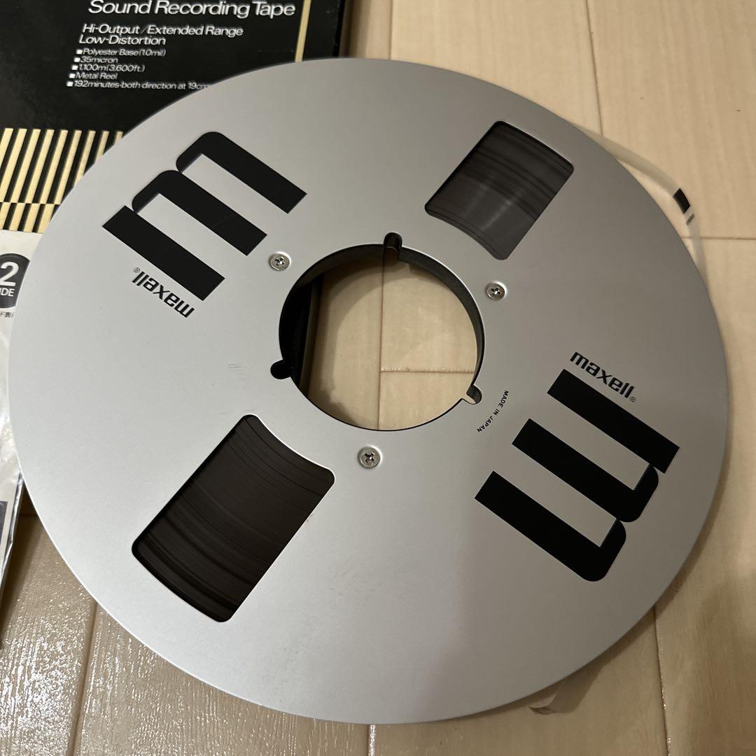 maxell 35-180B メタルオープンリール10号