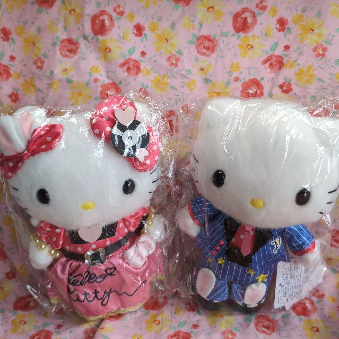 ハローキティ ぬいぐるみ 青いドレス ハローキティ（ぬいぐるみ）のフリマアイテム一覧