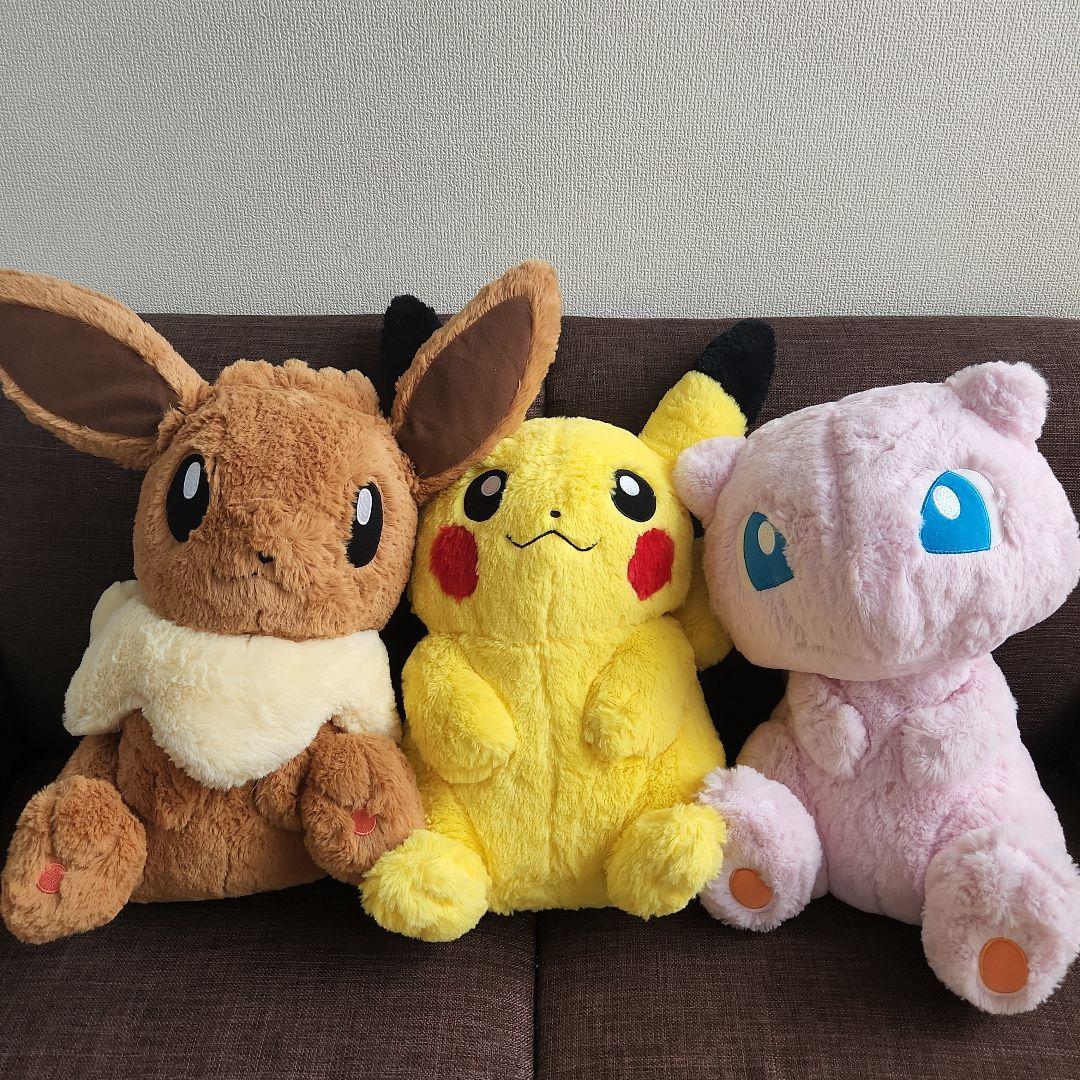 ポケモン おっきいふわふわぬいぐるみ