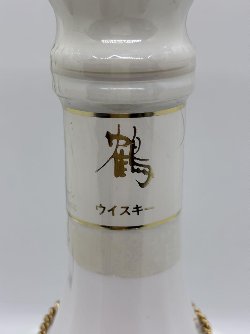 #NIKKA ウイスキー 鶴 陶器ボトル　750ml