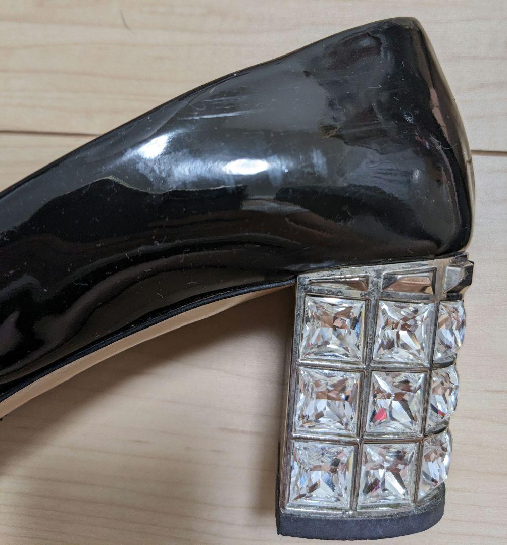 ビジューヒール23cm・MIU