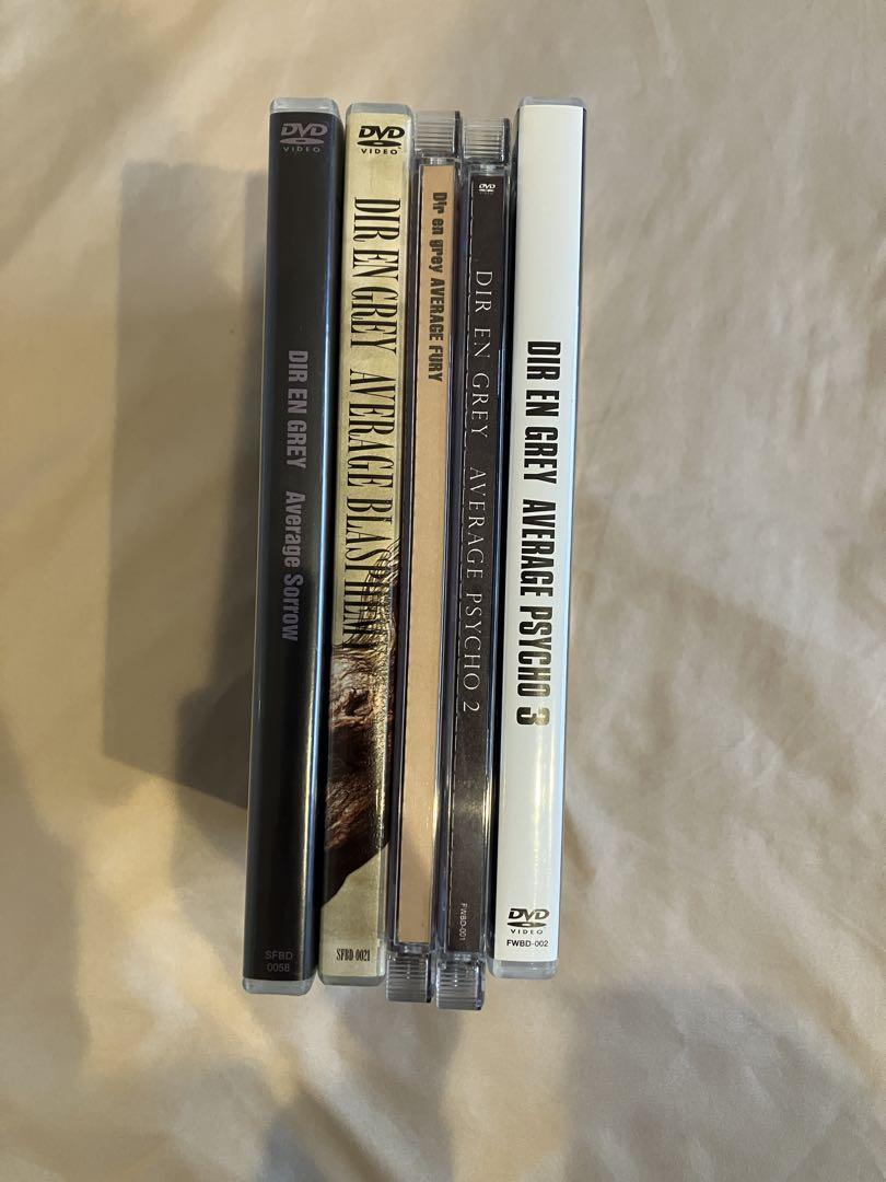 激安通販新作 DIR 5枚セット ミュージックDVD GREY EN ミュージック