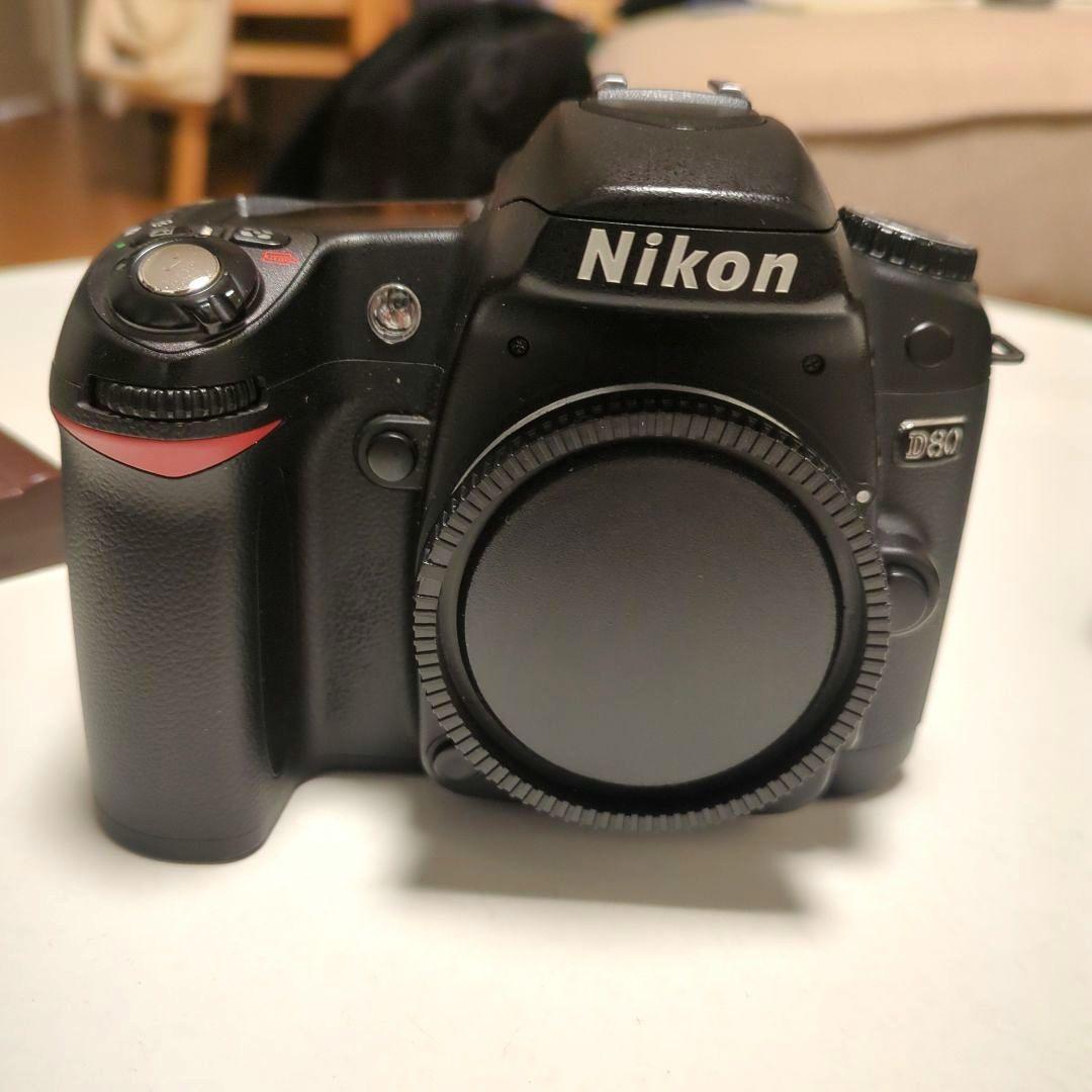 Nikon D80 デジタル一眼レフカメラ　動作品