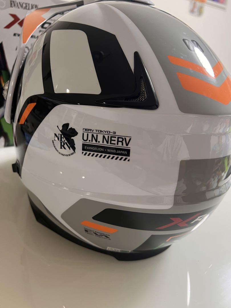 エヴァ 綾波 零号機 wins xroad 限定 ヘルメット オフヘル 画像2
