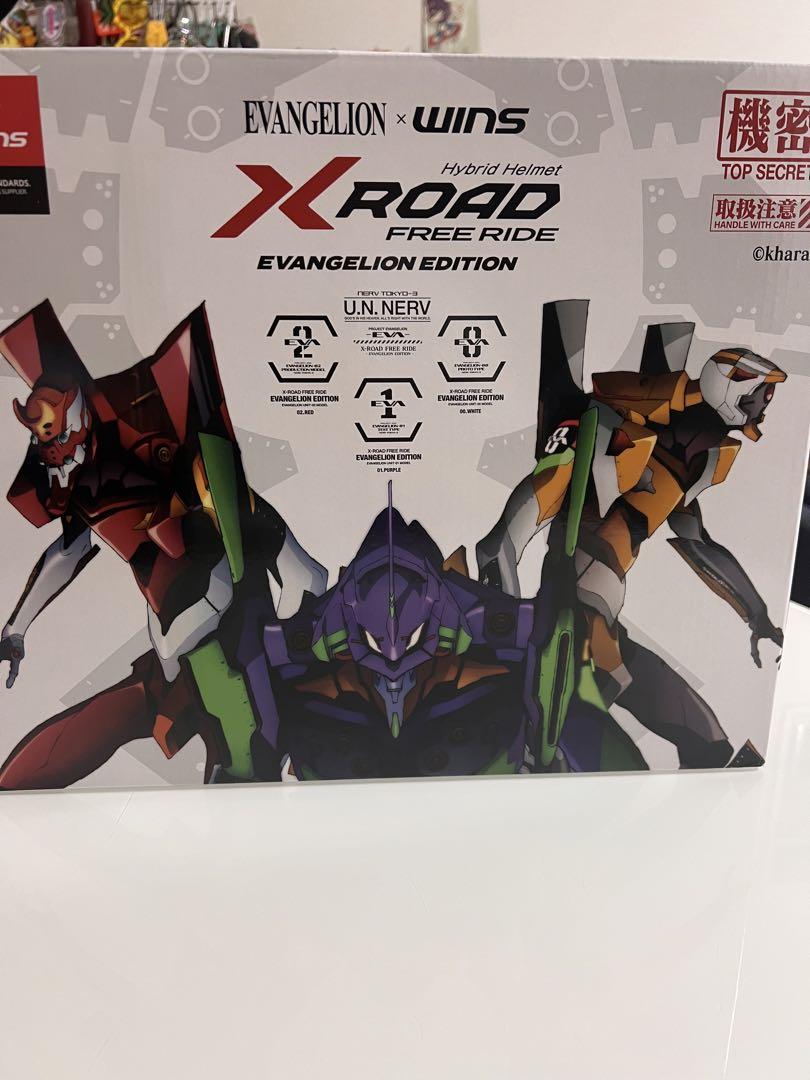 エヴァ 綾波 零号機 wins xroad 限定 ヘルメット オフヘル 画像4
