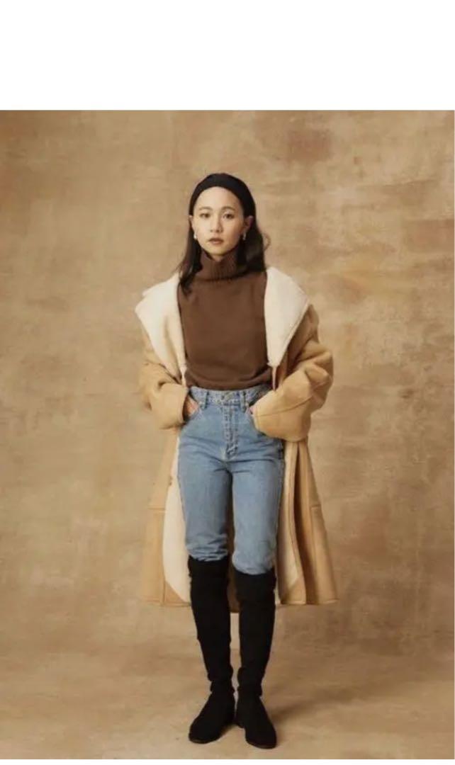 RANDEBOO ロングコート ボア SEIKA さん