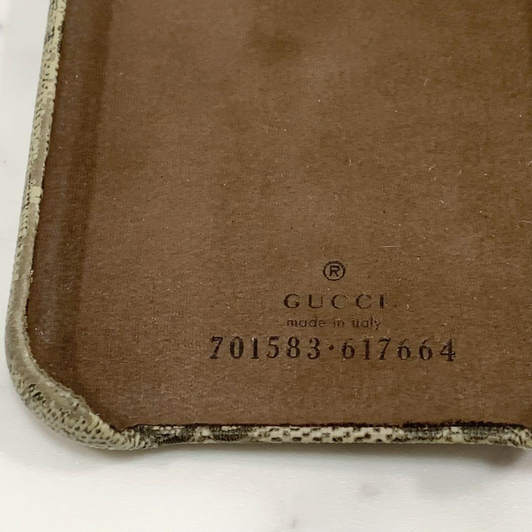 【美品】GUCCI グッチ　スマホケース　iPhone13 Pro 対応