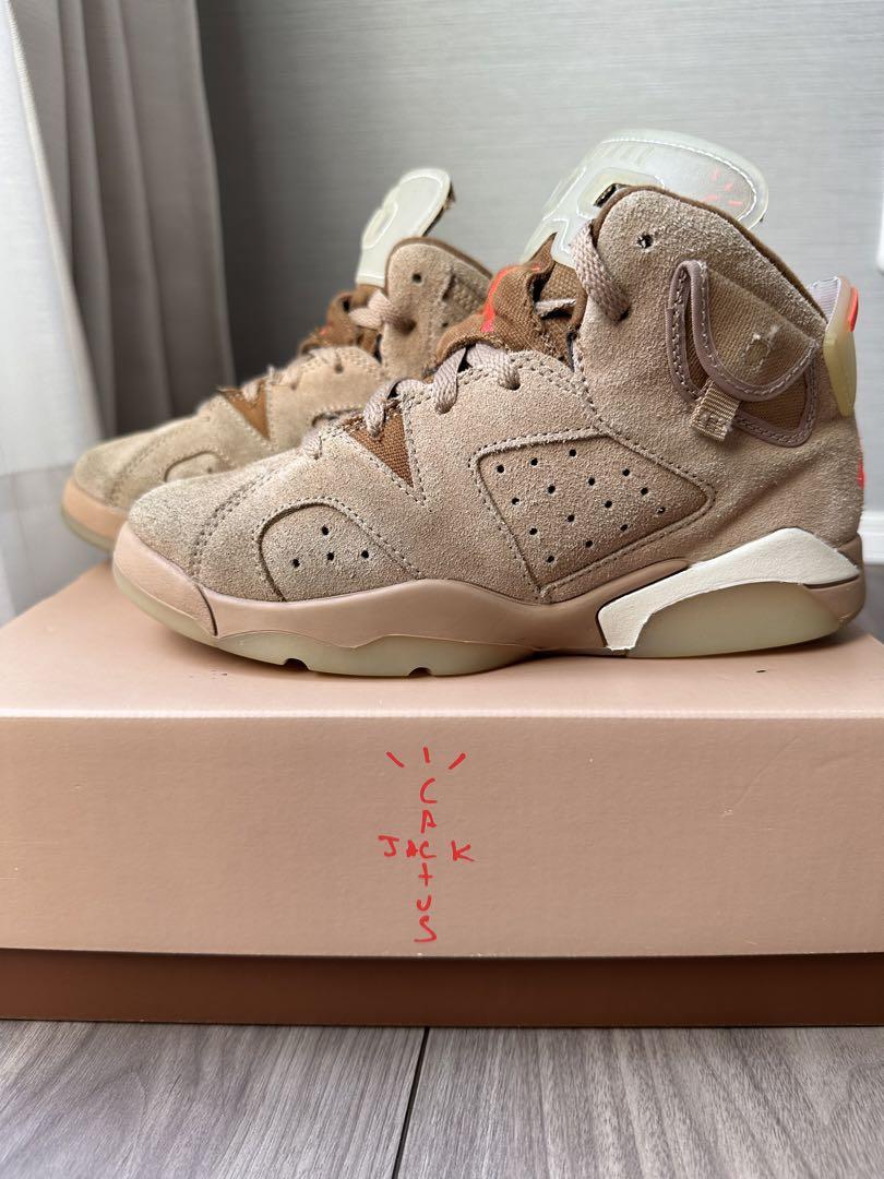 スニーカー Travis Scott x Nike Air Jordan 6 PS